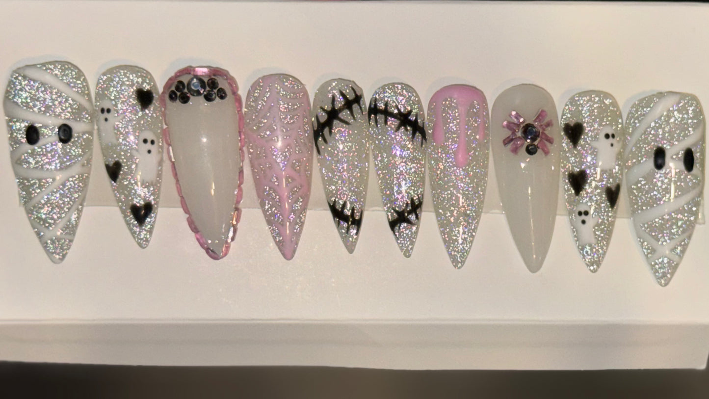 Cute & Creepy Press On Nails