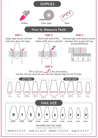 Soft Valentine Press On Nails
