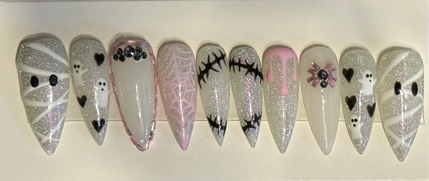 Cute & Creepy Press On Nails