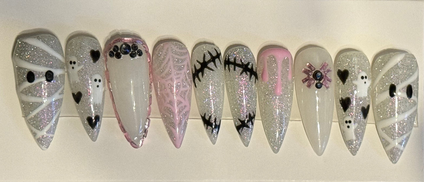 Cute & Creepy Press On Nails