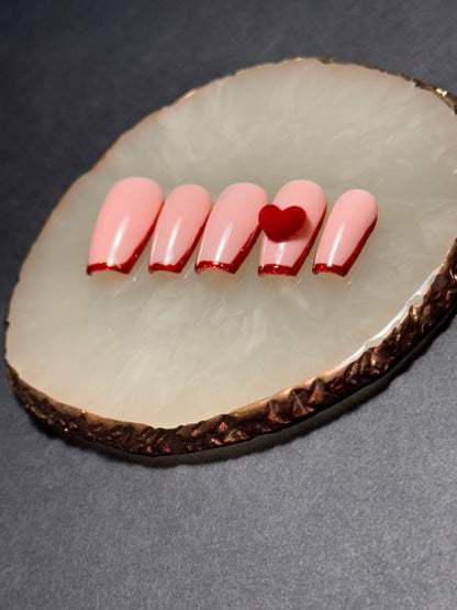 Soft Valentine Press On Nails