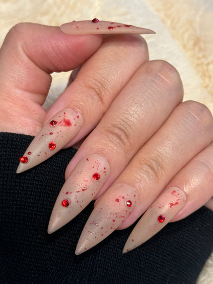 Bloody Love Press On Nails