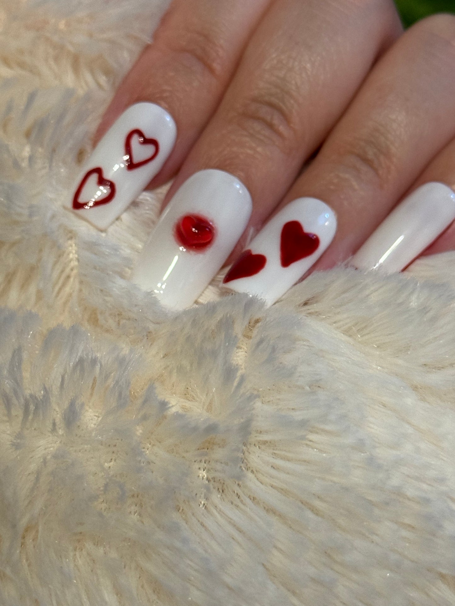 Love Letter Press On Nails