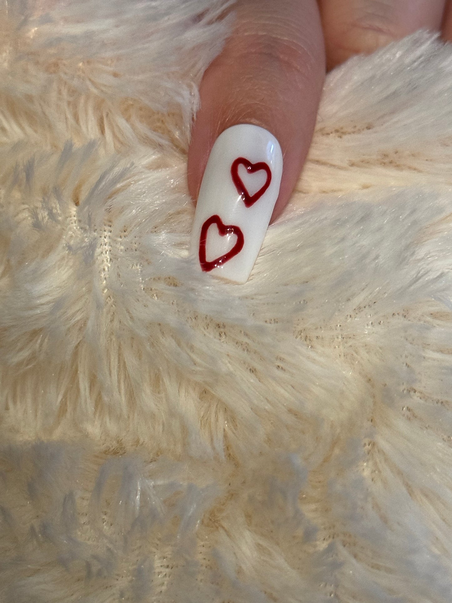 Love Letter Press On Nails