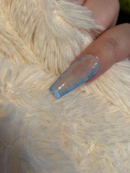 Blue Dreams Press On Nails