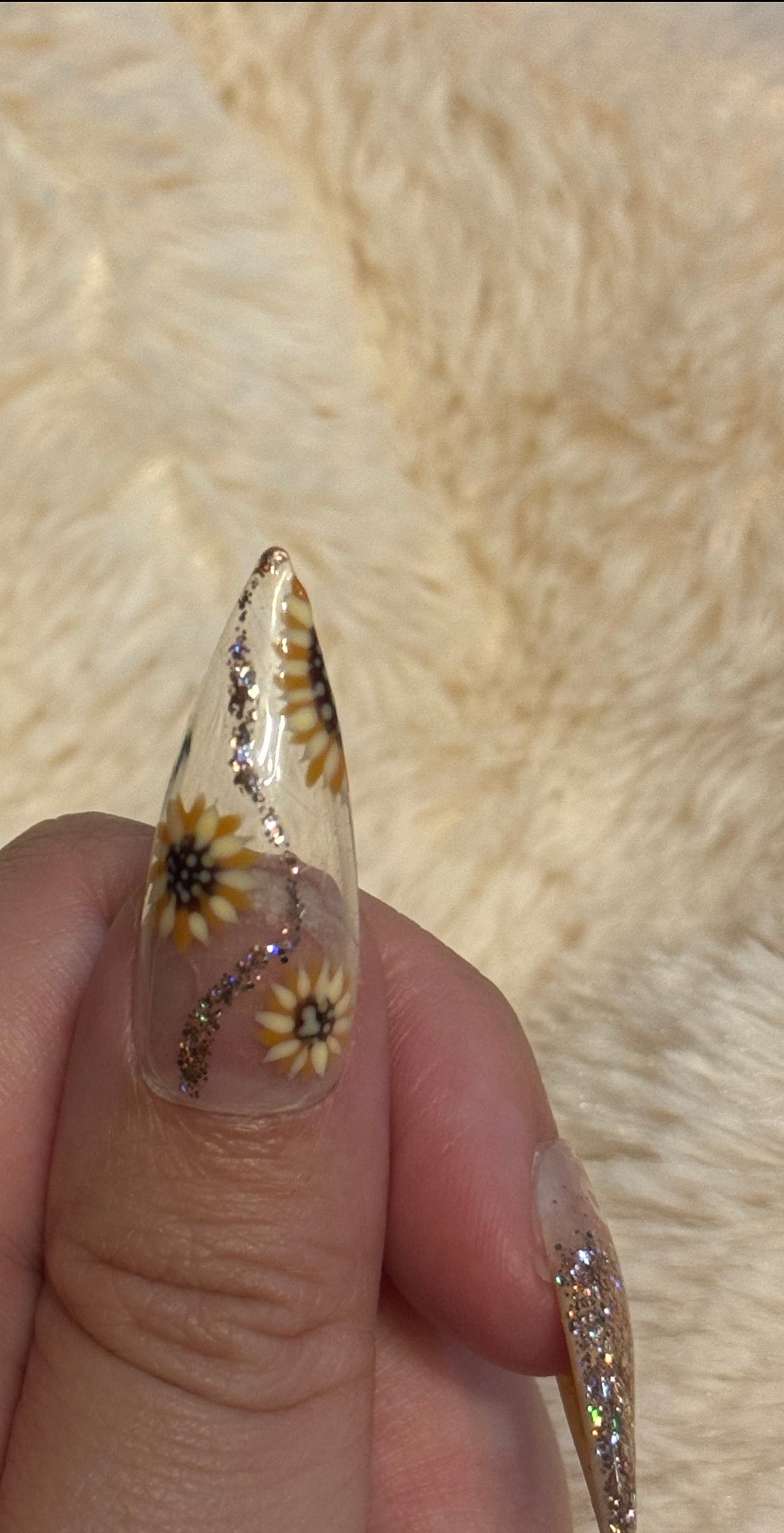 Sunflower Dreams Press On Nails