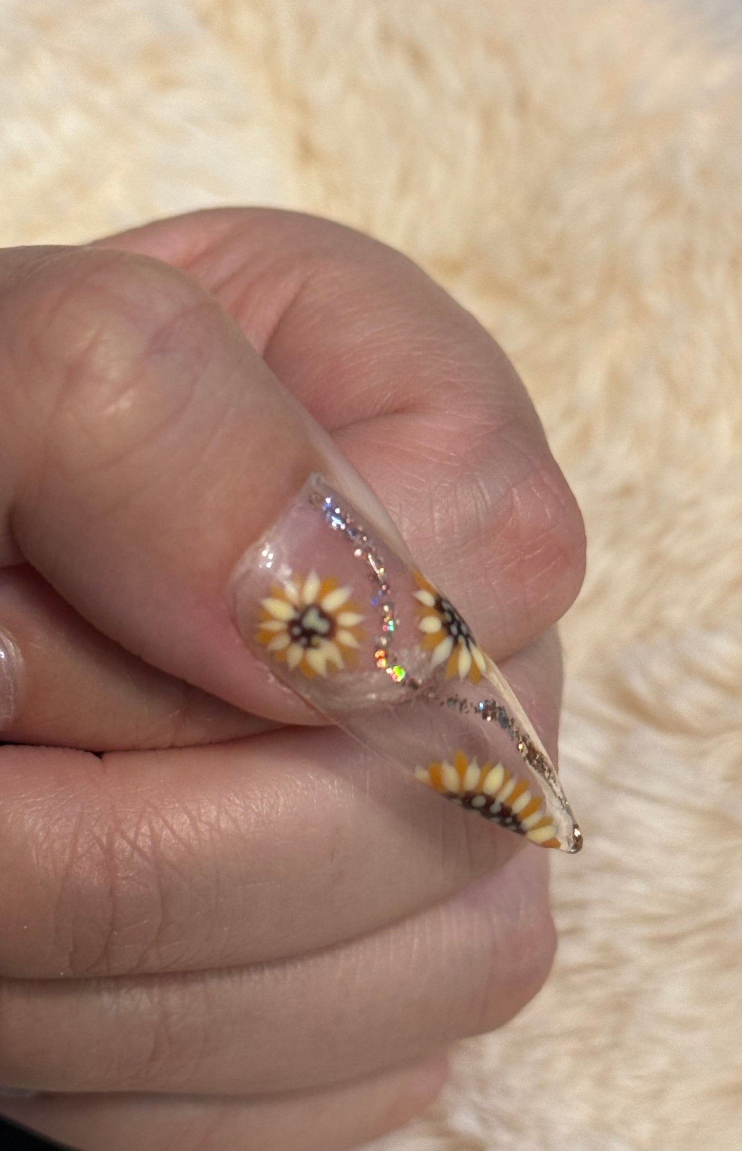 Sunflower Dreams Press On Nails